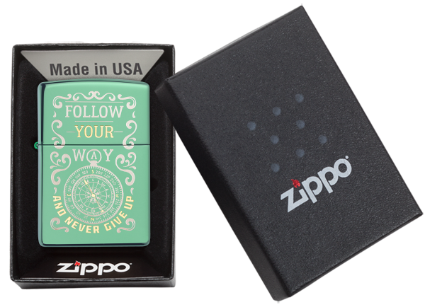 zippo 49161 Follow Your Way Design