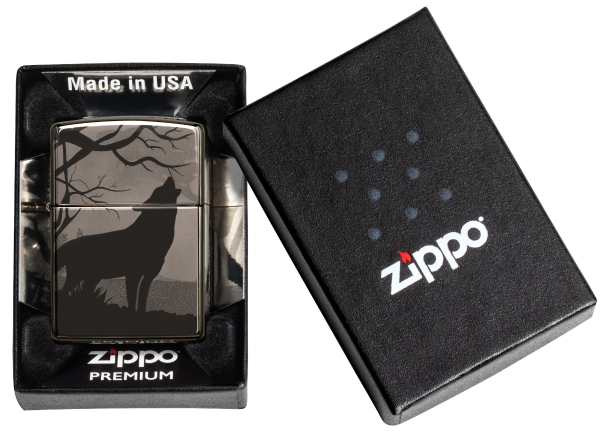 zippo 49188 Wolves Design