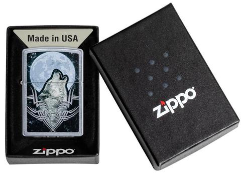 zippo 49261 Howling Wolf Design