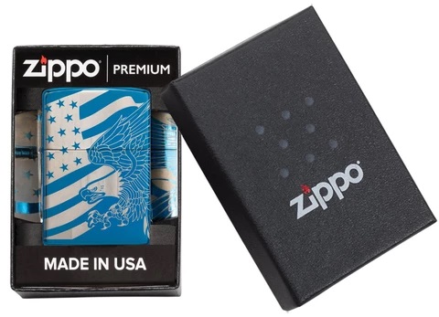 zippo 49046 Patriotic Design