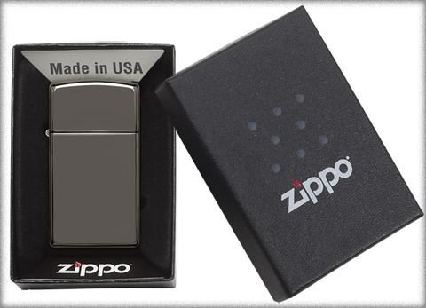 zippo 20492 Black Ice Slim